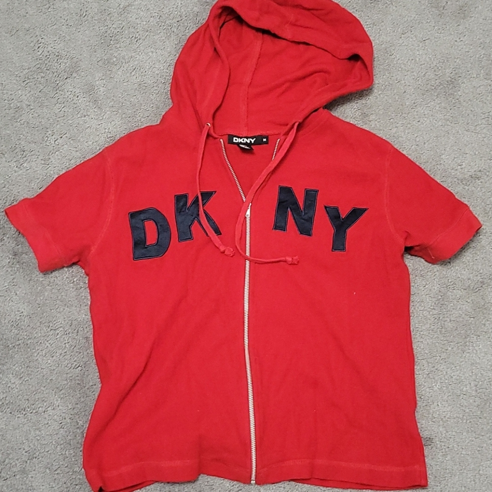 DKNY hooded top
